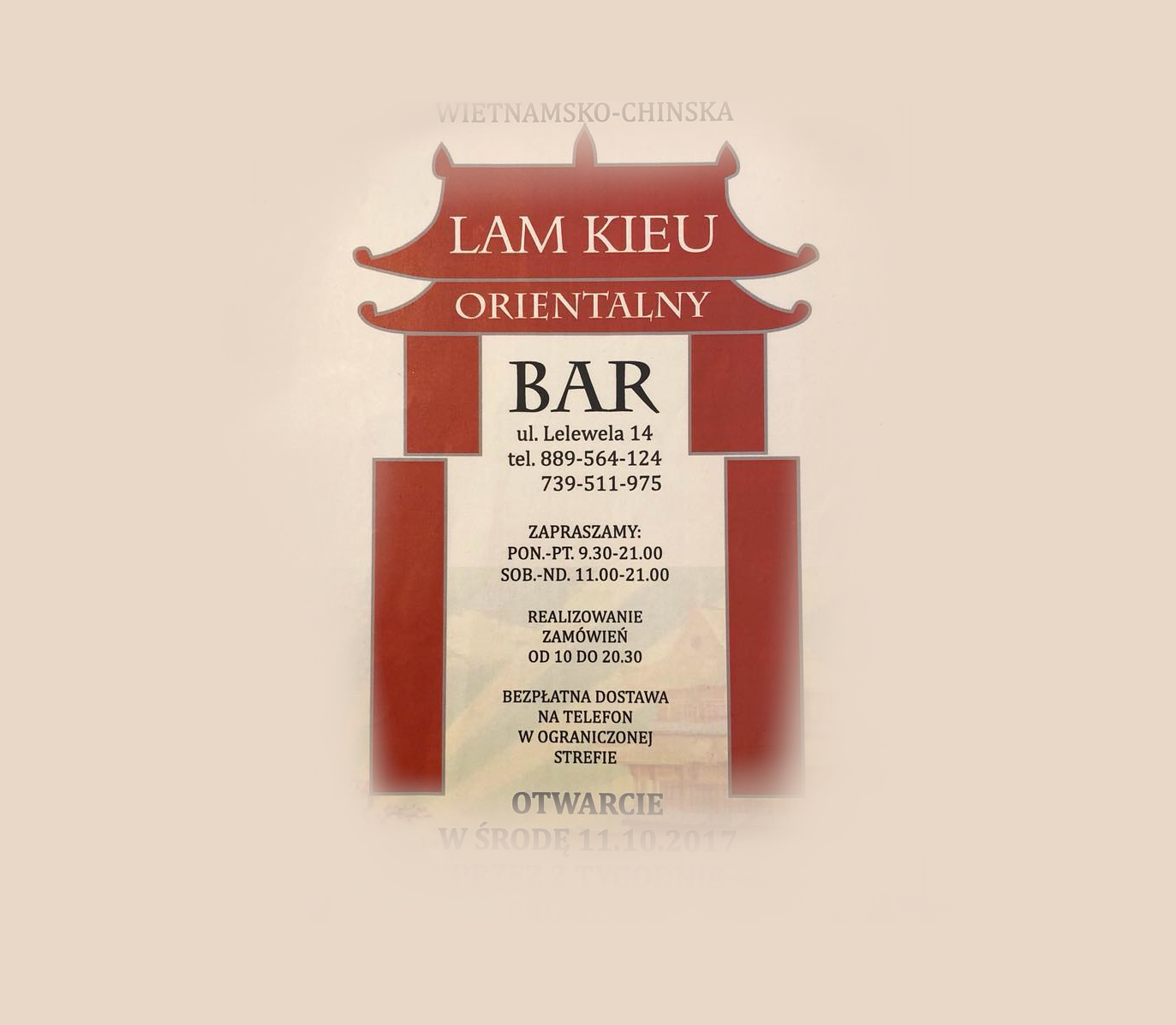 Bar orientalny Lam Kieu